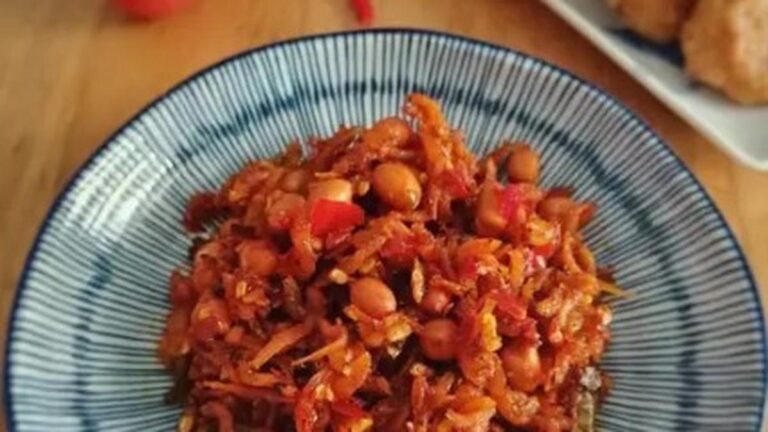 Resep Teri Kacang Balado Tahan Lama dan Enak, Praktis dan Bergizi untuk Stok Keluarga
