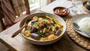 Resep Lodeh Terong Ungu Santan Sederhana ala Rumahan, Gurih Bikin Nagih